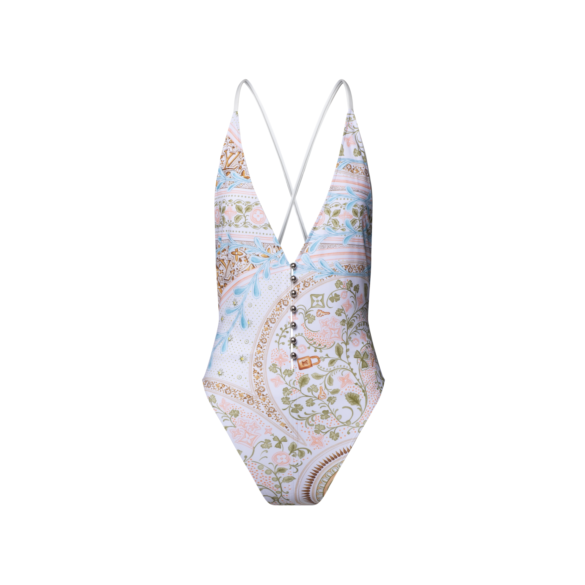 Flower Foulard Swimsuit - Women - Ready-to-Wear | LOUIS VUITTON ®